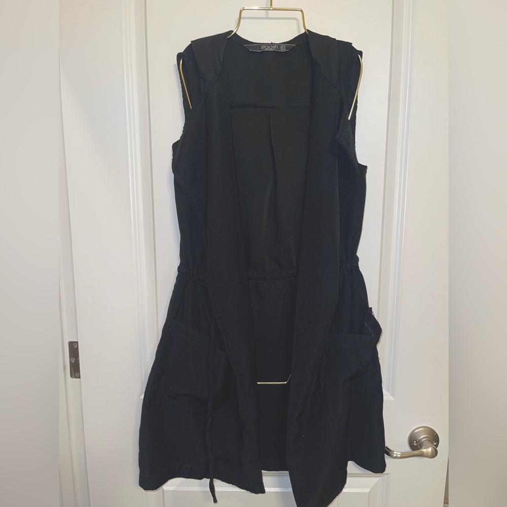 Black Blazer with Hoodie
